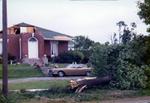 Tornado damage, 112 Main Street, Brighton, Ontario