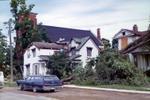 Tornado damage, 86 Main Street, Brighton, Ontario