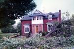 Tornado damage, 108 Main Street, Brighton, Ontario