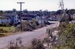 Tornado damage, Platt Street looking south from Sanford towards Main Street, Brighton, Ontario