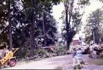 Tornado damage, Centre Street, Brighton, Ontario