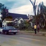 Tornado damage, 82 Main Street, Brighton, Ontario