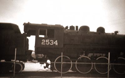 Engine Number 2534 was the biggest attraction at Memory Junction Museum in Brighton, Ontario