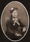 Studio portrait of a young unidentified woman by Brock & Co., Trenton, Ontario, ca. 1890