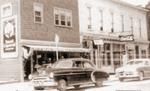 Downtown Brighton, Ontario circa 1950.