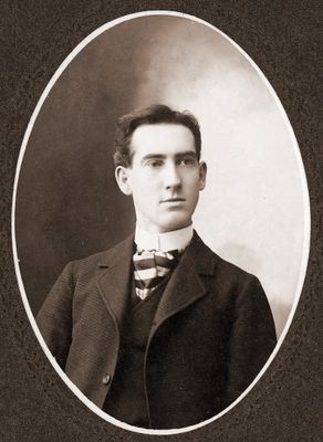 Studio portrait of an unidentified gentleman, Brighton or Trenton, ca.1890