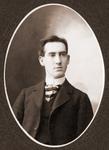 Portrait of a gentleman in a striped tie - photo taken by Brock & Co