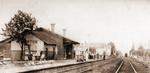 Brighton Train Station - people on the platform