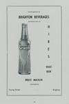 Brighton Beverages - Flyer or ad promoting the distribution of Hires Root Beer