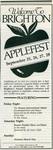 1987 Applefest Brochure