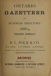 Ontario gazetteer and business directory, 1888