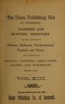 Farmers and Business Directory for the Counties of Durham, Haliburton, Northumberland, Peterboro and Victoria, 1903