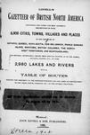 Lovell's gazetteer of British North America, 1895