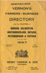 Vernon's Directory - Durham, Haliburton, Northumberland, Ontario, Peterborough, and Victoria counties, 1916-17