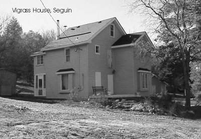 Vigrass House, Seguin Falls.  Date unknown.