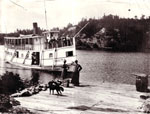 The Wanita Docking, circa 1905.