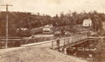 The Galna Bridge, Burk's Falls, circa 1915.