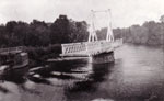 Open Swing Bridge, Magnetawan River, circa 1916