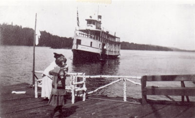 The Armour Coming into Young's Landing, circa 1920