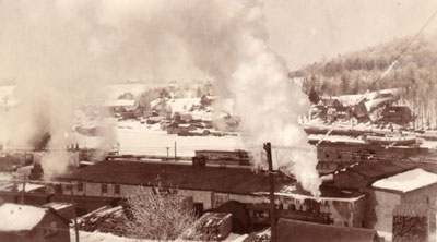 The Wharf of Magnetawan in Winter, 1926