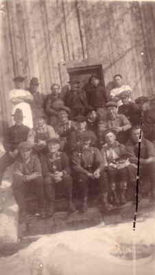 A Group of Local Loggers, circa 1930