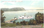 Geddes' Wharf, Lake Cecebe, Burk's Falls, circa 1920