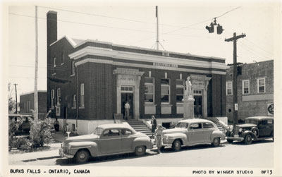 Post Office, Burk's Falls, circa 1940