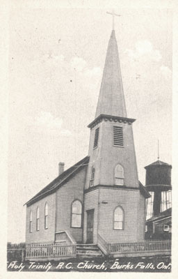 Holy Trinity Roman Catholic Church, Burk's Falls, circa 1940