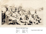 Burk's Falls Baseball Team, 1920