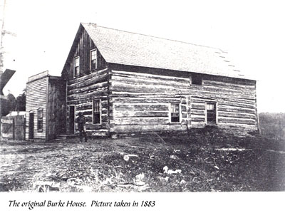 The Original Burke House, 1883.