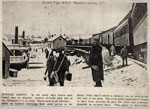 Hunters Arriving in Burk's Falls, Newspaper Clipping
