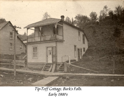 Tip-Toff Cottage, Burk's Falls, circa 1905.