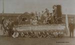 1935 Parade, Ukrainian Float - "Canada our Adopted Country, Ukraine our Native Land."