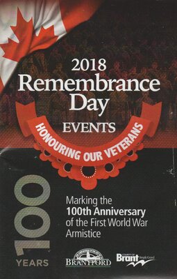 2018 Remembrance Day Events - Marking the 100th Anniversary of the First World War Armistice