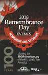 2018 Remembrance Day Events - Marking the 100th Anniversary of the First World War Armistice