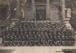 32nd Battery, Canadian Field Artillery on the Brantford Public Library Steps