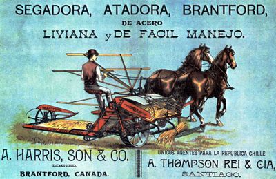 A. Harris, Son and Company Limited - Advertisement for Chile