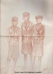 Brant County War Memorial - Preliminary Sketches for Bronze Statues