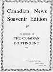 Canadian News Souvenir Edition in honour of The Canadian Contingent 1914
