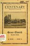 Centenary Grace Church Brantford Canada 1830-1930