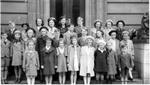 School Children at the Federal Building