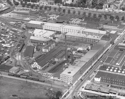 Massey-Harris, Waterous Engine Works and the Toronto, Hamilton and Buffalo Railway Station - South Market Street