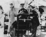 Royal Visit - King George VI and Queen Elizabeth at the train station