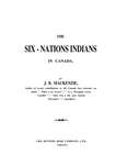 Six Nations Indians in Canada