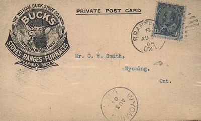 William Buck Stove Co., Envelope