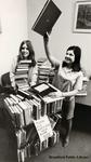 Library Assistants Sort Books at the Brantford Public Library