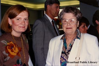 Attendees at the Brantford Public Library Main Branch Opening Ceremonies