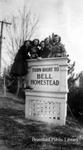 Bell Homestead Sign circa 1940