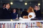 Hon. Marilyn Mushinski and Hon. John Snobelen visit the Brantford Public Library