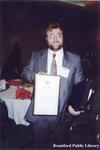 Brantford Public Library Staff Member at the 1996 OLA Building Awards